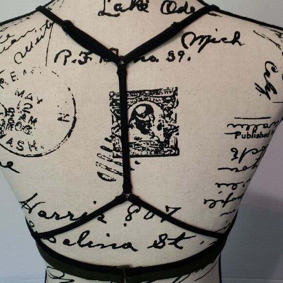 PINK T Back Color Block Strappy Bikini - Picture 4 of 5